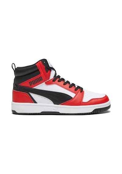 Puma Rebound V6 Bilekli Sneaker Spor Ayakkabı Kırmızı/beyaz
