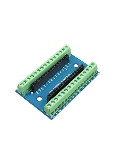 Arduino Nano Terminal Adapter V1.0 Klemens Genişletme Modülü