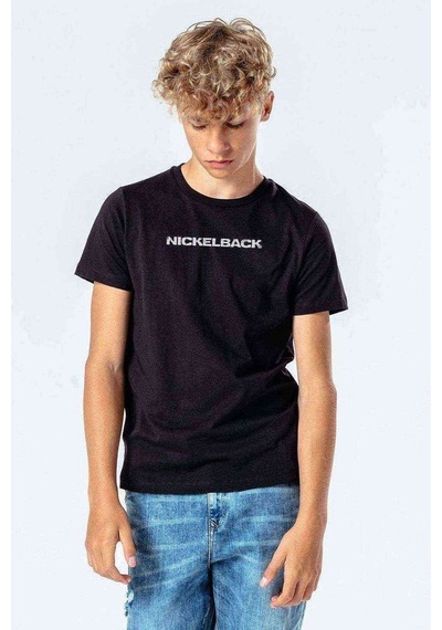 Tshirthane Dark Horse Logo Baskılı Unisex Çocuk Siyah Tshirt
