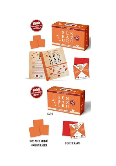 Senbazuru Bin Turna Felsefesi Kutulu Kitap / Mıchael James Wong