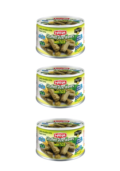 Hana Zeytin Yağlı Yaprak Sarma Yalancı Dolma 400 Gr X3 - Vejetaryen