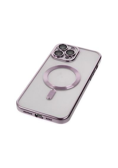 Apple iPhone Uyumlu  14 Pro Uyumlu Kılıf Kross Magneticsafe Kapak - Mor