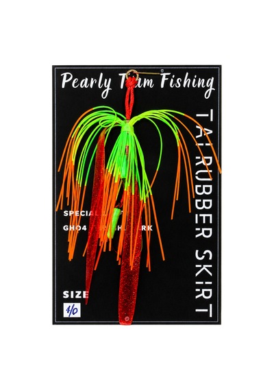 Pearly Team Fishing - Taı Rubber Skırt Kırmızı - 929465124
