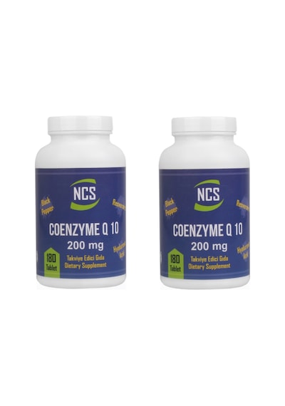 Coenzyme Q-10 Hyaluronik Asit Resveratrol Piper Nigrum 180 Tablet 2 Kutu 360 Tablet