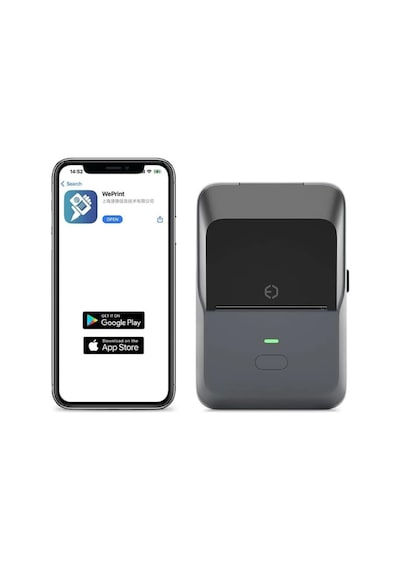 Çok Amaçlı Bluetooth Destekli Taşınabilir Akıllı Termal Etiket Yazıcısı