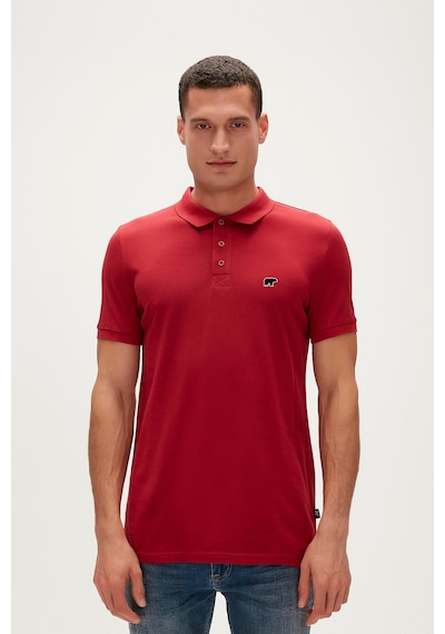 Bad Bear Gabrıel Polo Nıght Erkek Kırmızı Tshırt Kirmizi