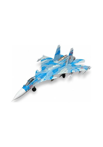 Montajlı + Boyalı Su-27 Maket Ucak