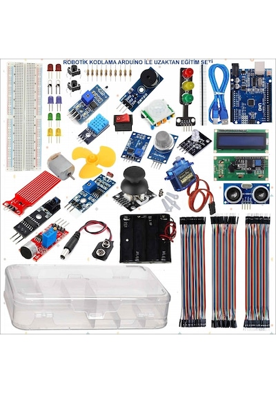Eğiteklab Robotik Kodlama Arduino Uzaktan Eğitim Seti