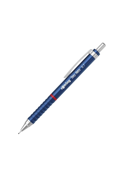 Rotring Tikky Retro Metalik Versatil Kalem 0.7 MM Metalik Mavi