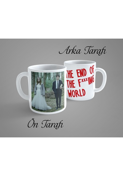 The End Of The F. World 2 Porselen Kupa Bardak Beyaz