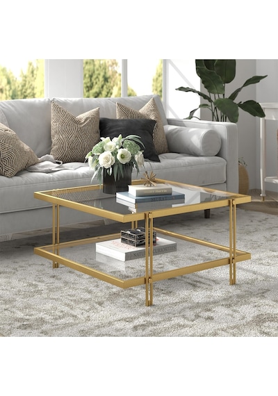 Dolores Gold Metal Orta Sehpa