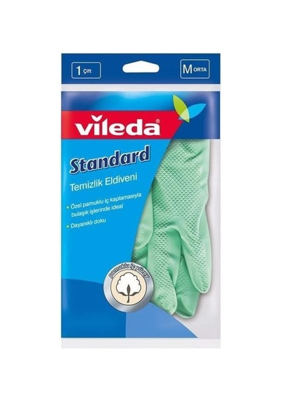 Eldiven Standart Orta 1 Adet Çok Renkli