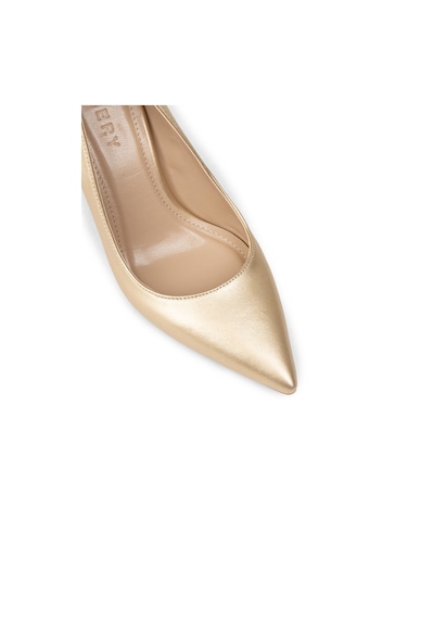 Deery Kadın Altın Rengi Stiletto Topuklu Ayakkabı - P4539zaltm01 Altın
