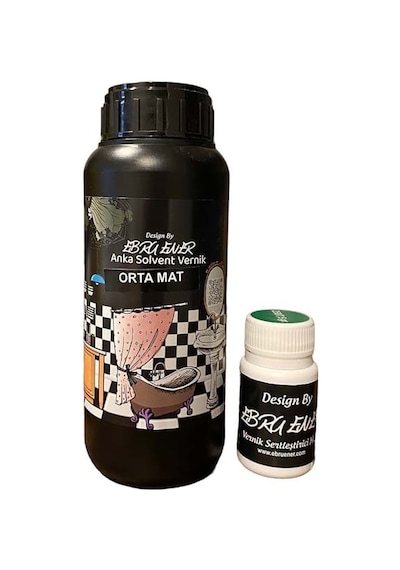Ebru Ener Solvent Vernik 250 Gr.