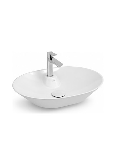 Isvea Sistema Y Tezgah Üstü Çanak Lavabo 60 Cm, Batarya Delikli Beyaz 10sy51060