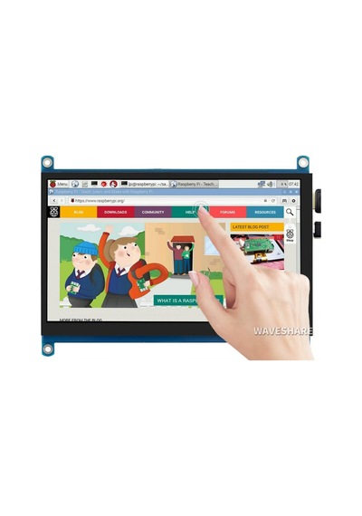 Raspberry Pi 7" Kapasitif Dokunmatik Lcd Ekran H