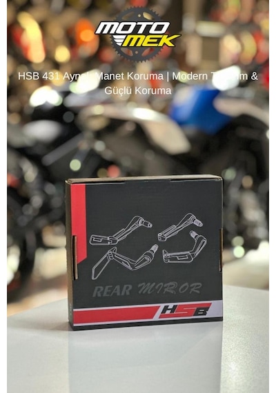 Motomek Aynalı Manet Koruma Modern Tasarım & Güçlü Koruma