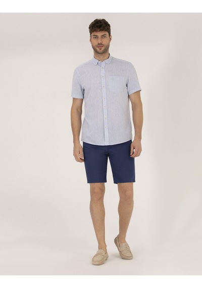 Pierre Cardin Erkek İndigo Şort / Bermuda 50264863-vr028