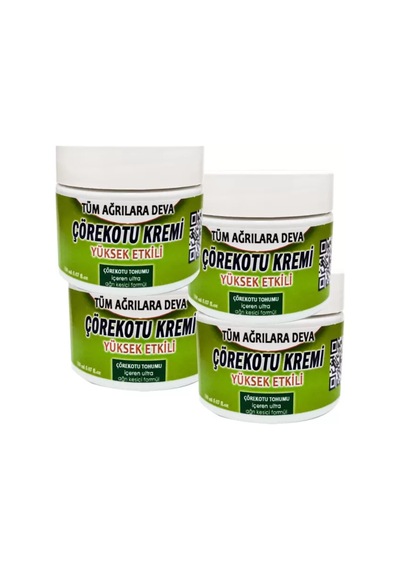 Çörek Otu Tohumu Yağı Karışımlı Paincream Hznks047 Büyük Boy Agrikremi 4adet 150 Ml