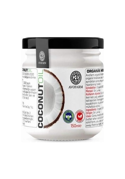 Natural - Hindistan Cevizi Yağı - Soğuk Sıkım 100 Ml