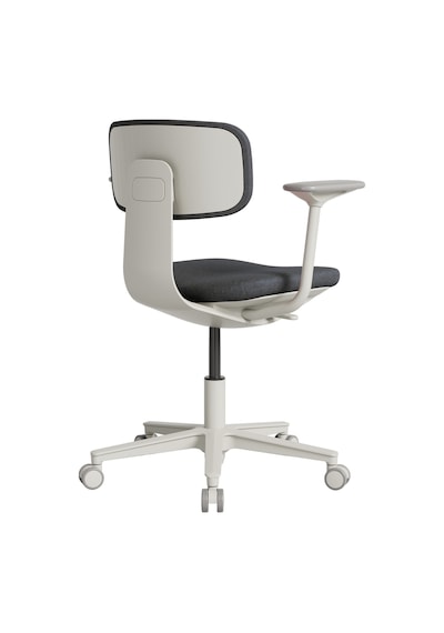 Tesla Comfort Çalışma Koltuğu - Koyu Gri Kumaş 61x74-86x60 Cm Siyah Tesla Comfort Çalışma Koltuğu - Koyu Gri Kumaş 61x74-86x60 Cm Siyah