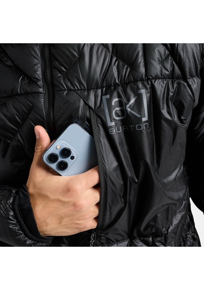 Burton Burton Mens Ak Baker Do Erkek Siyah Snowboard Ceketi Teb