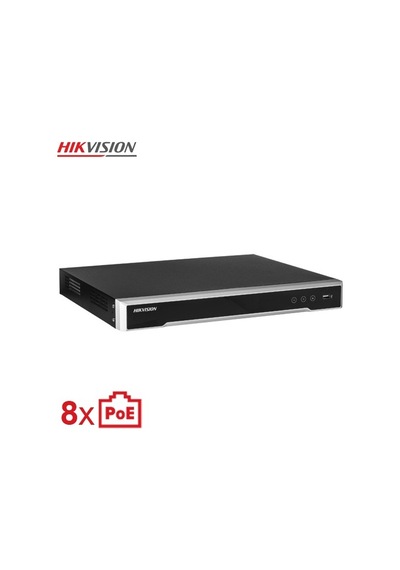 Hikvision Ds-7808nı-q2/8p 8 Kanal 1xhdmı 1xvga 2 8tb Rj45 Poe 80w