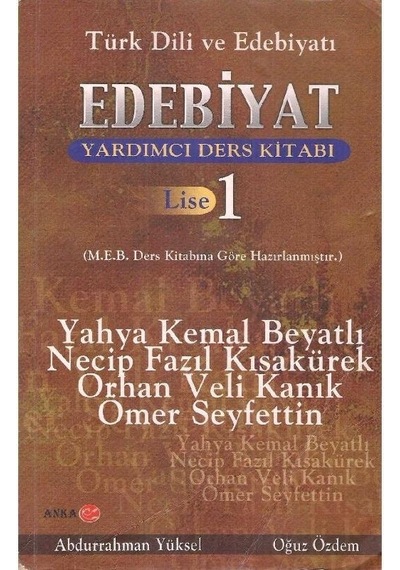 Türk Dili Ve Edebiyat Yardımcı Ders Kitabı Lise 1-oğuz Özdeş - Abdurrahman Yüksel - 2.el