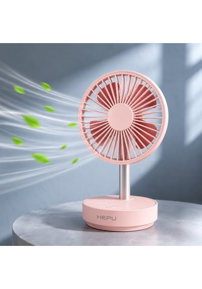 Hepu Hp-f25 Usb Şarjlı Sessiz Masaüstü Mini Fan