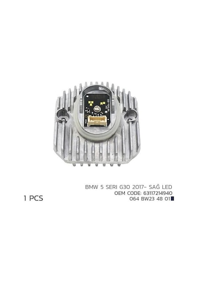 Nıken Bmw 5 Serı G30 2017- Sağ Led Modül 63117214940 IS00-NIKEN 064BW234801