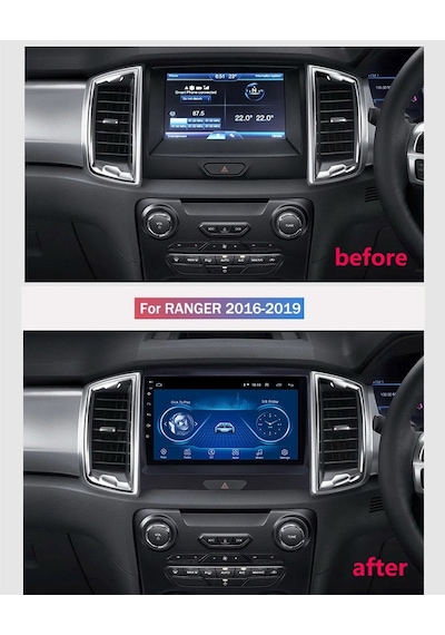 Ford Ranger Uyumlu (2015-2019) Android 2 Gb + 32 Gb Rom Carplay Multimedya JAPON SERİ