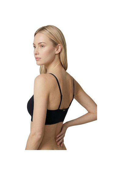 New Bra 6700-desteksiz B Cup Hayalet Sütyen Siyah