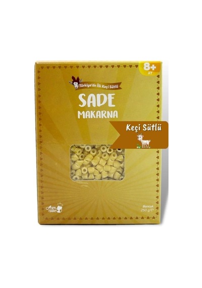 Aşçı Anne Keçi Sütlü Sade Makarna Boncuk 250gr Belirtilmemiş