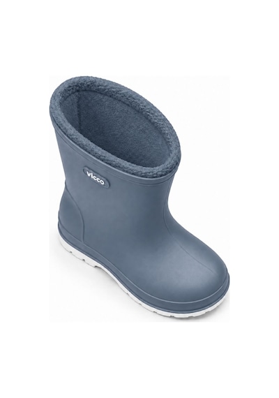 Vicco Mellow Kürklü Pvc Su Çizmesi Yağmur Botu Ortopedik Çocuk Bot Çok Renkli