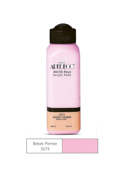 Artdeco Akrilik Boya 140Ml Bebek Pembe 3674