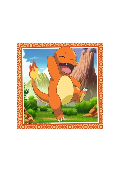 Ravensburger Çocuk Puzzle 3x49 Parça Puzzle Pokemon 055869