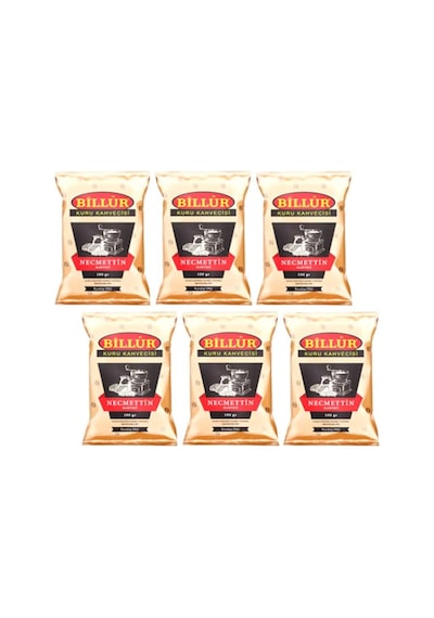 Billur Kuru Kahvecisi Necmettin Dibek Kahvesi 6 x 100 G