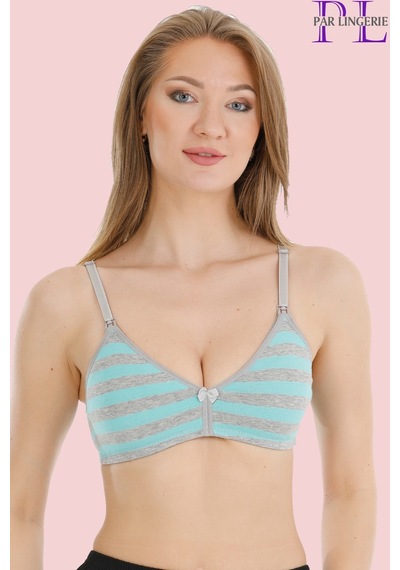 Parlingerie Hamile Emzirme Sütyeni Kapsız Mint-gri Mint - Gri