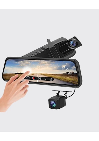 1080p Çift Kameralı Dokunmatik Dikiz Aynası G Sensörlü 30241596
