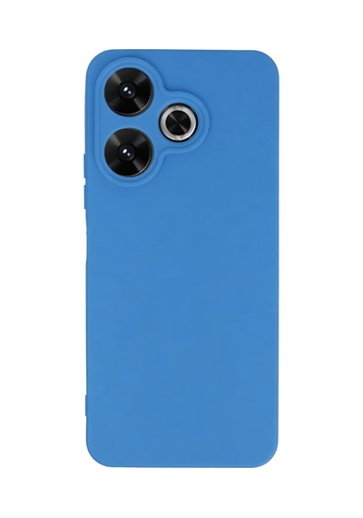 Xiaomi Redmi 13 4g Uyumlu Kılıf First Silikon - Mavi