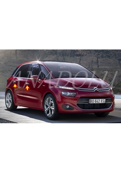 Citroen C4 Picasso Krom Kapı Kolu 4 Kapı 2007-2013