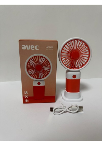 Av-f139 Usb Mini Fan Turuncu 4 Renk Turuncu, Sarı, Pembe, Yeşil.