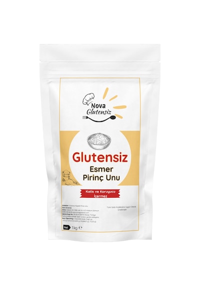 Glutensiz Esmer Kepekli Pirinç Unu 1 Kg