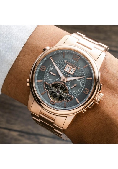 Earnshaw Es-8177-55 Erkek Kol Saati Rose Gold