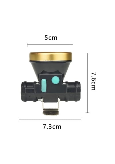 Şarjlı Baret Lambası Osl Led Wt-065 Çokrenkli