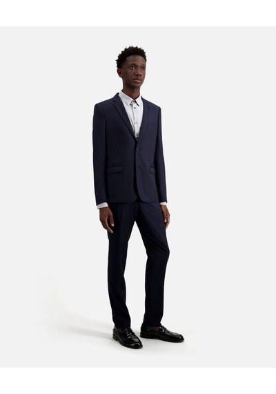 The Kooples Erkek Lacivert Yün Ceket