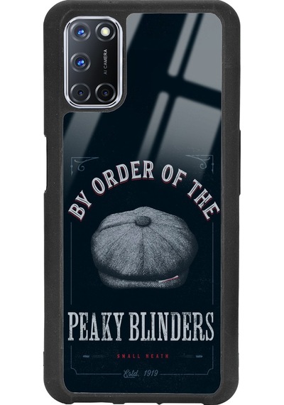 Oppo A52 - A72 Peaky Blinders Cap Tasarımlı Glossy Telefon Kılıfı Siyah