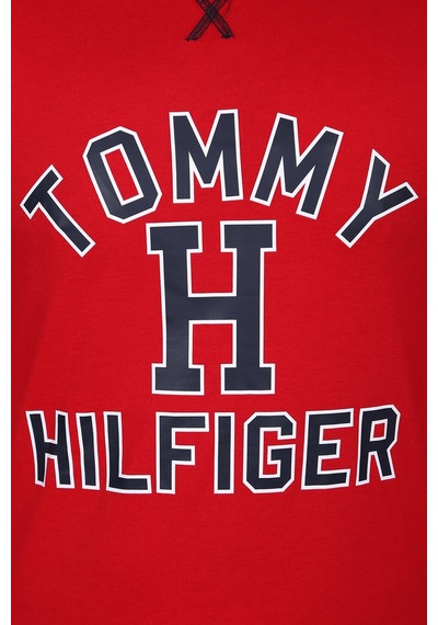 Tommy Hilfiger Tommy Hılfıger Erkek Sweatshırt 09t4266-608 09t4266-608 Kırmızı Kırmızı