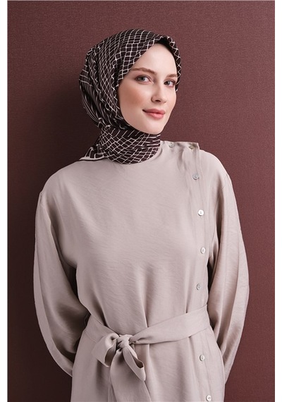 Armine Saf İpek Sura Eşarp 9644d 06 Zümrüt Yeşili