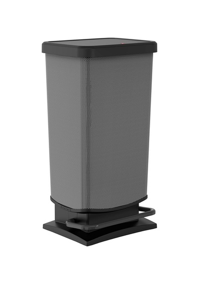Paso Pedallı Çöp Kutusu 40l Karbon Metal